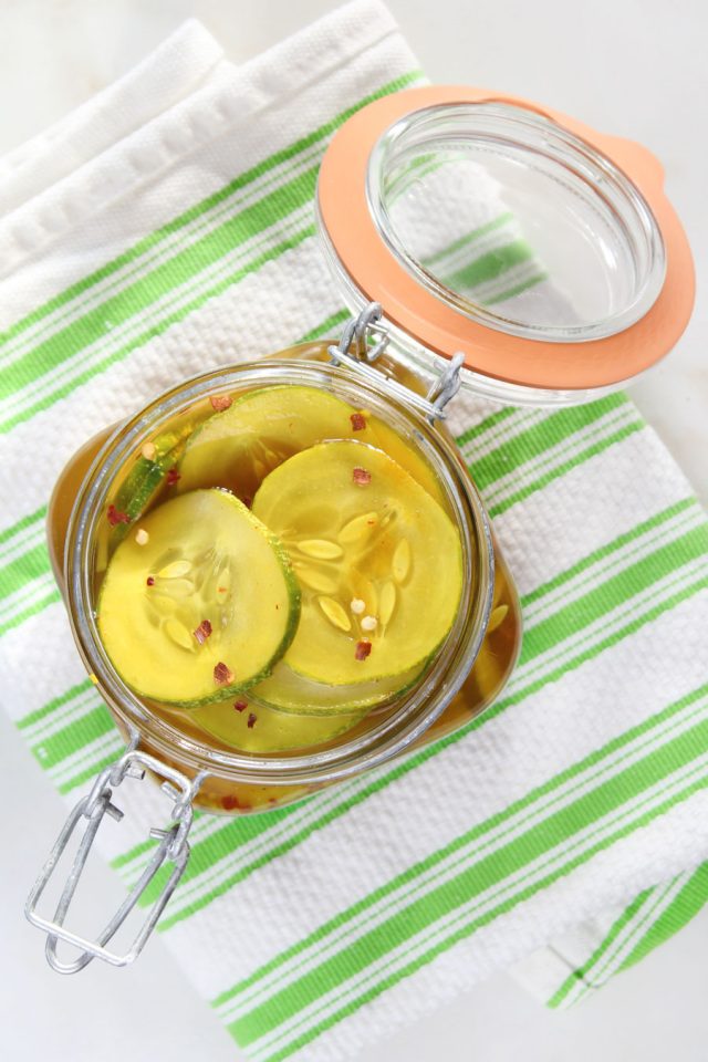 Sweet & Spicy Quick Pickles